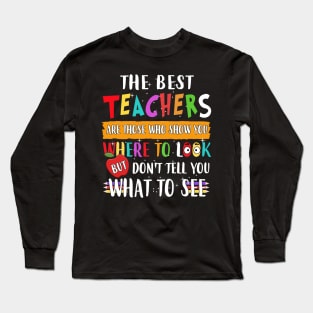 The Best Teachers Long Sleeve T-Shirt